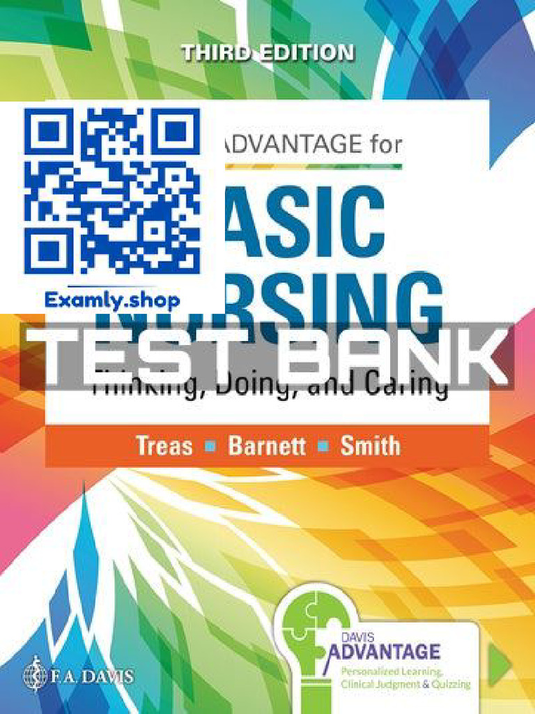 Textbook Davis Advantage For Basic Nursing 3rd Edition Treas Textbook ...