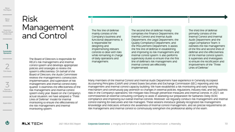 Risk Management | PDF | Internal Control | Risk Management