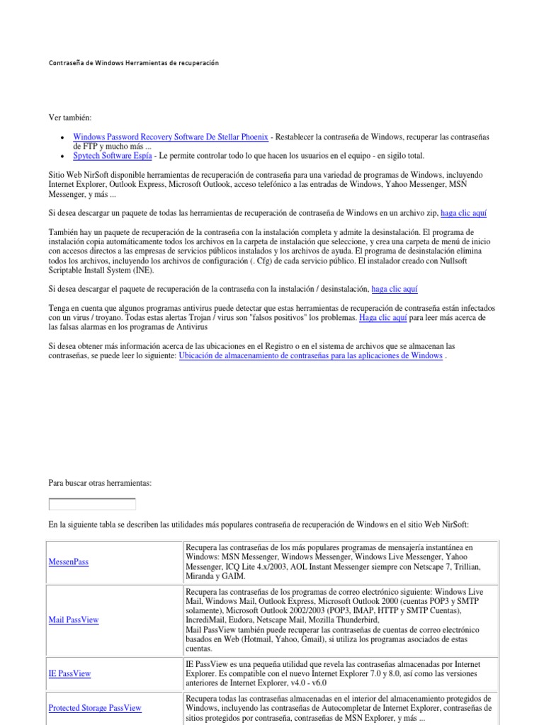 Ie Passview Windows 7