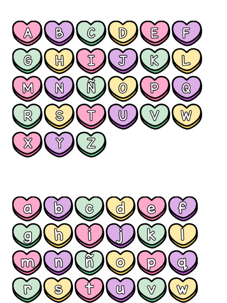 Letras Corazon | PDF