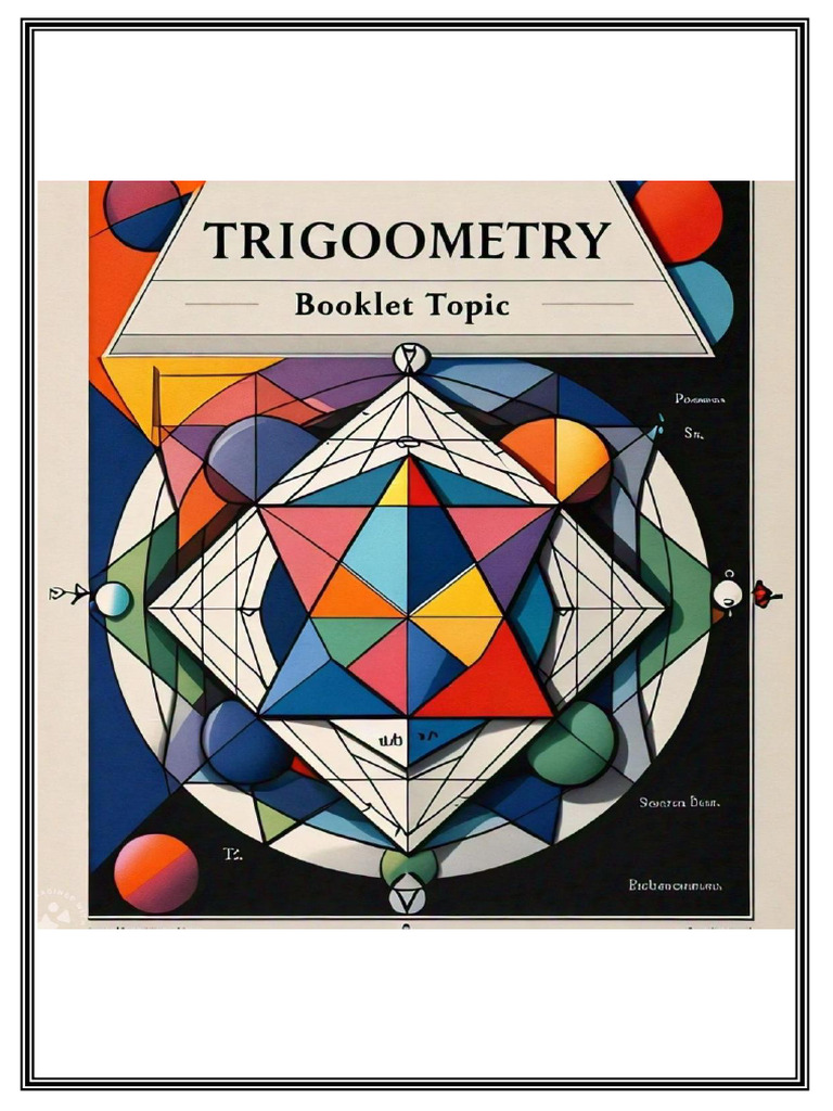 TRIGNOMETRY Further | PDF | Trigonometry | Geometric Measurement