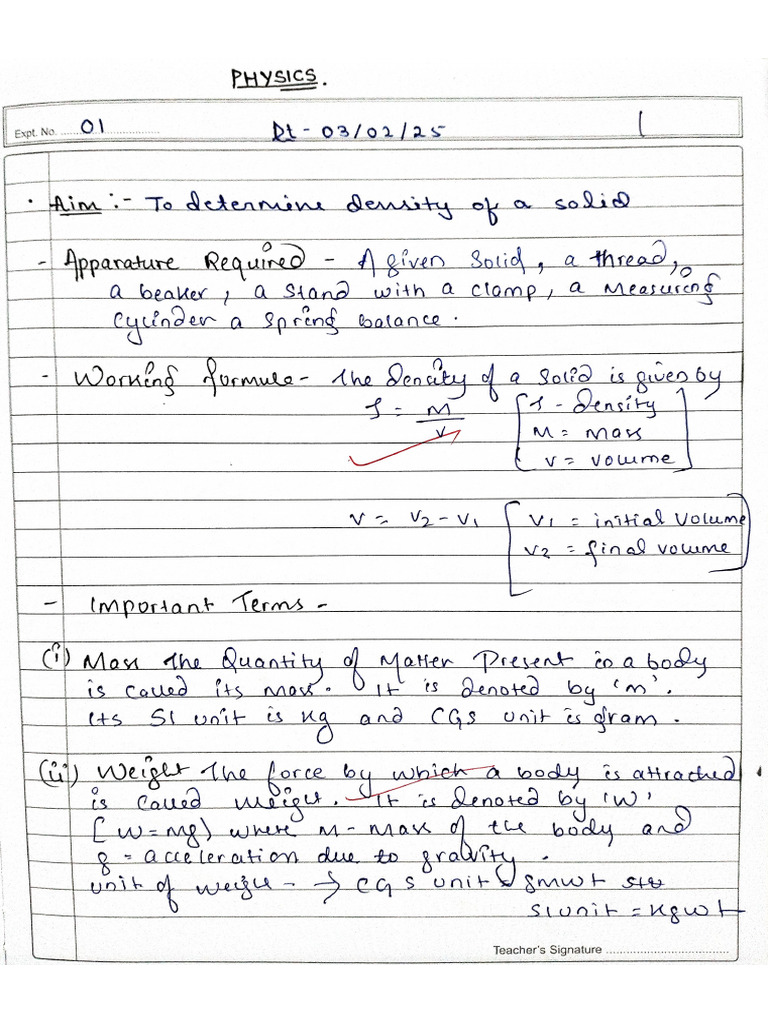 Physics Practical | PDF
