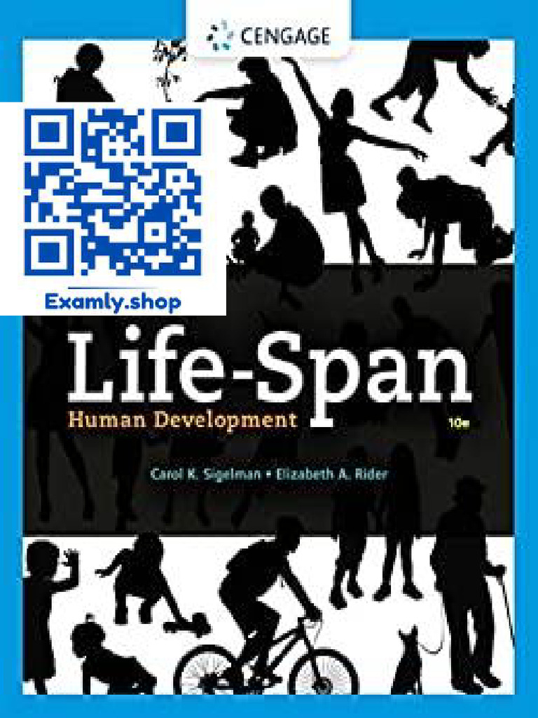 Textbook LifeSpan Human Development 10th Edition by Carol K Sigelman ...
