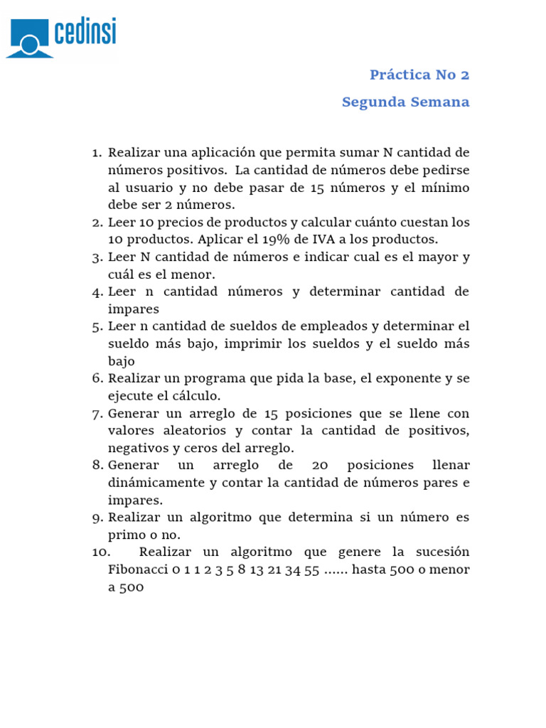 Practica No 2 | PDF