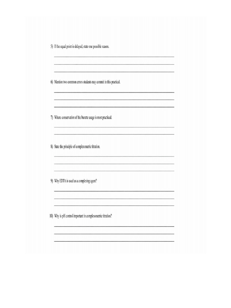 Clean Worksheet No Handwriting | PDF
