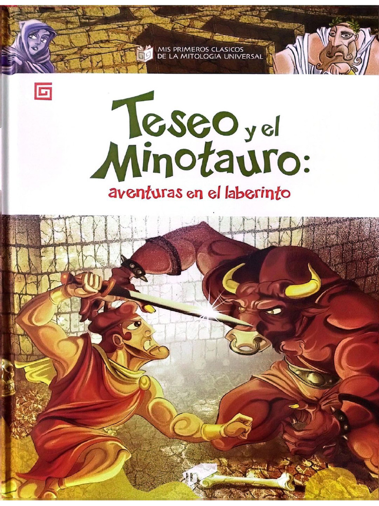 Teseo y El Minotauro - Coleccion Clásicos de La Mitología Univ | PDF