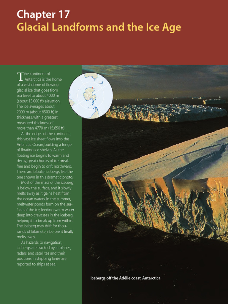 IPG-CH-17-Glacial Landforms and The Ice Age | PDF | Glacier | Valley