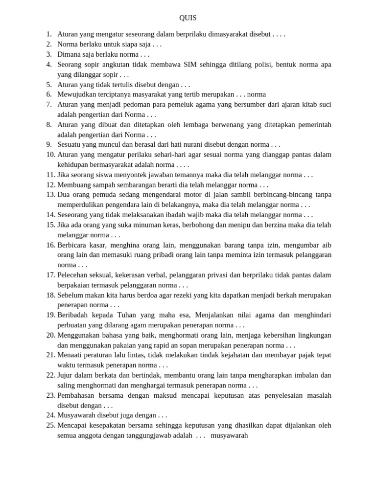 Quis | PDF
