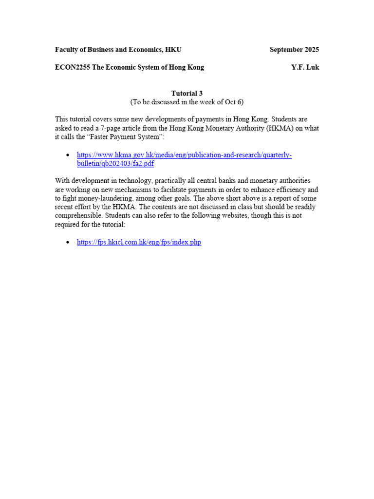 Tutorial 3 | PDF