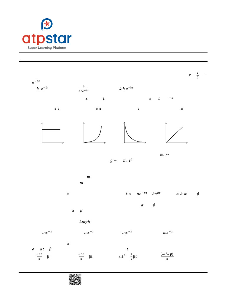 CPP - 1 - Physics - VECTOR - AND - KINEMATICS - Genetry | PDF ...