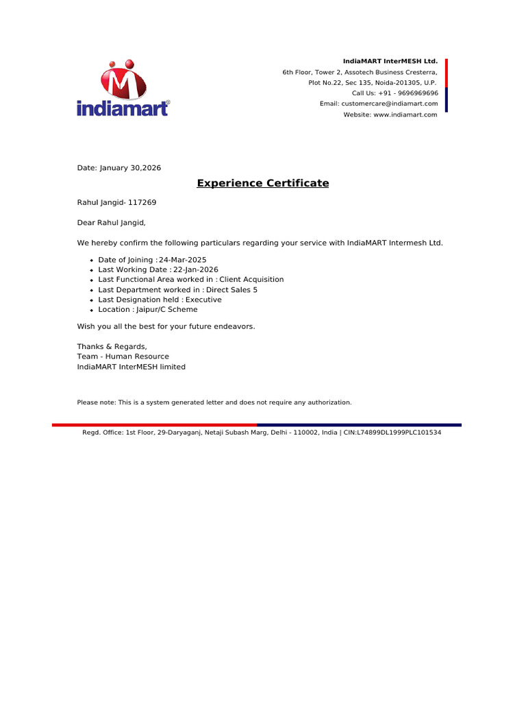 Experience | PDF