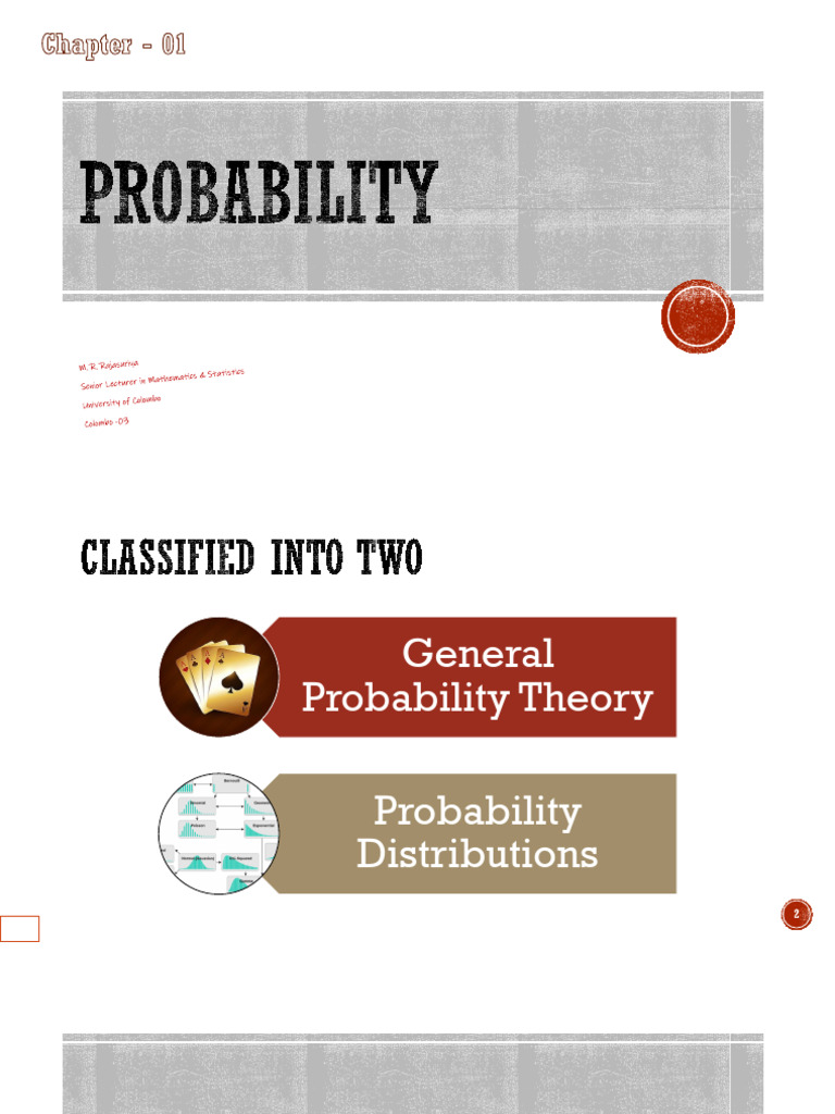 MBA 2025 - General Probability Theory Version - 1 | PDF | Probability ...