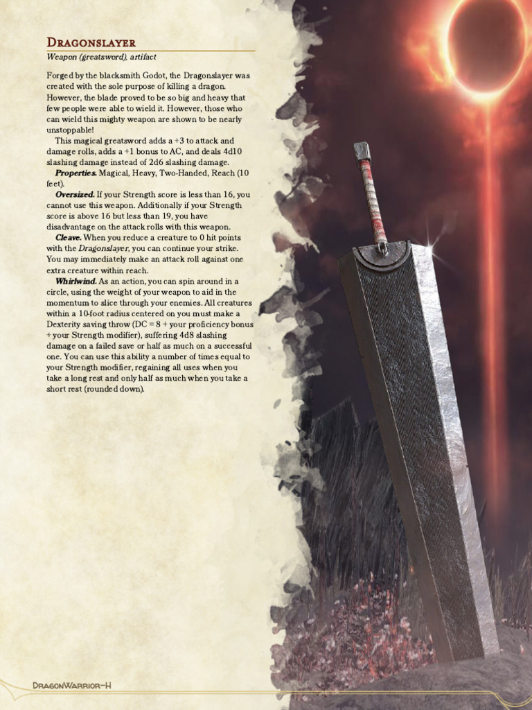 Dragonslayer | PDF