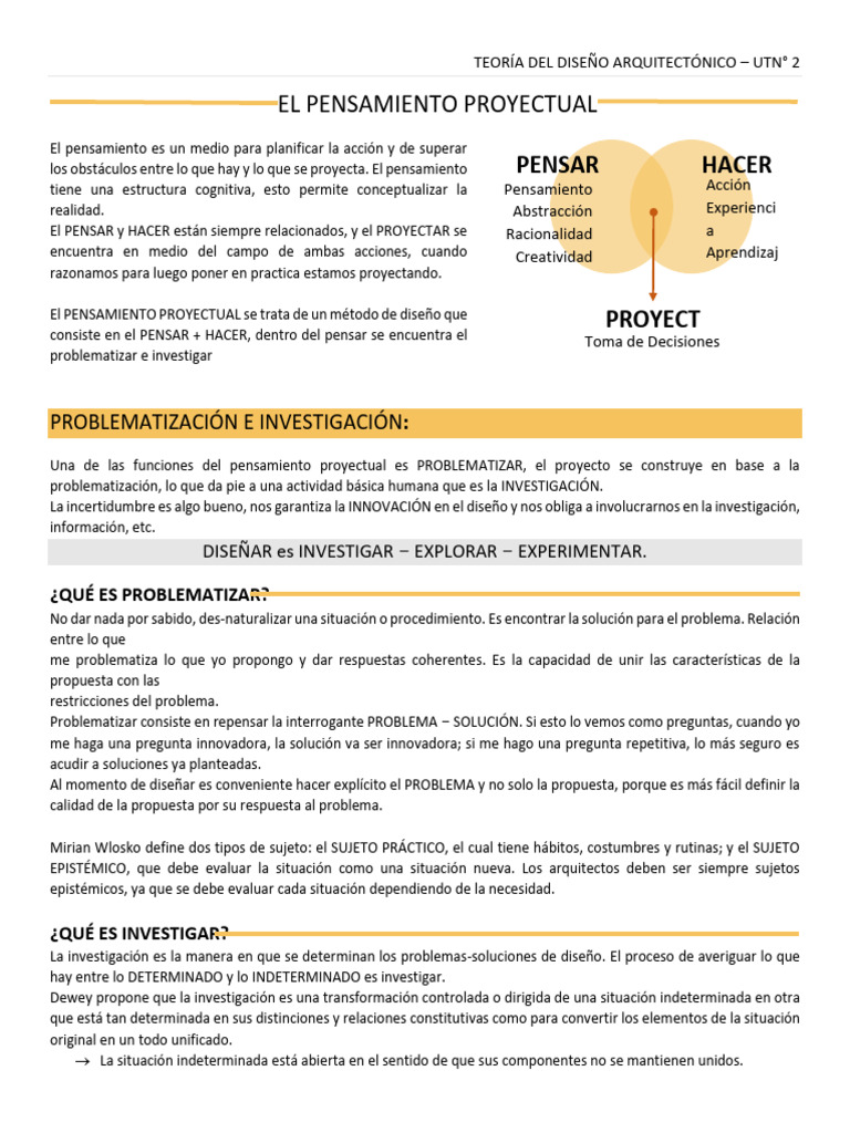 Resumen Tda Pe | PDF | Pensamiento | Diseño