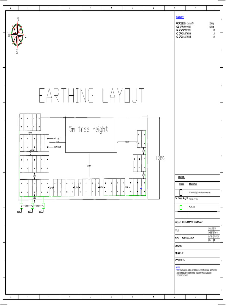Earthing Layout V | PDF
