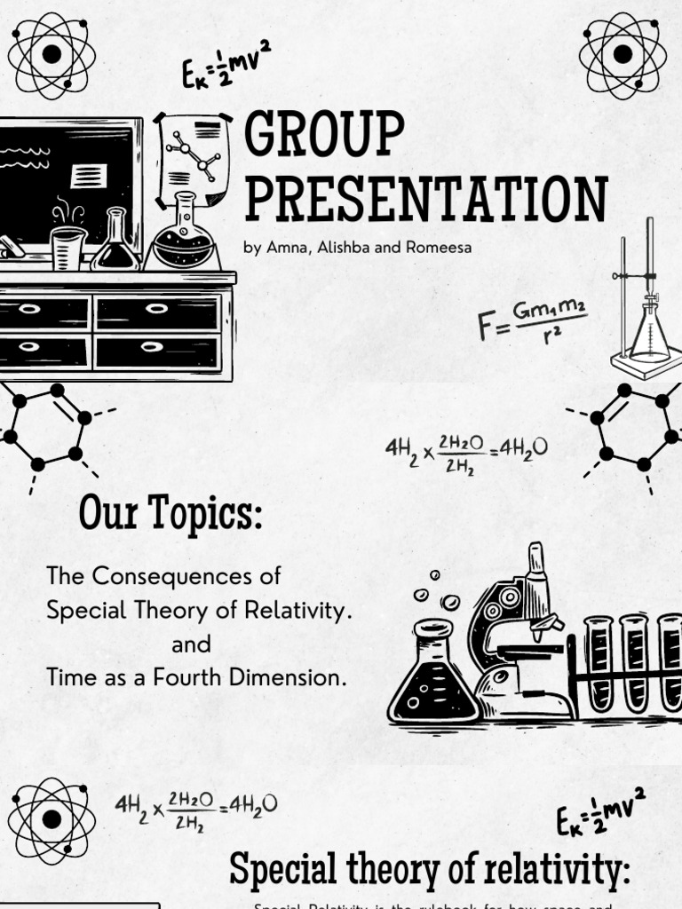 Presentation by Amna, Alishba and Romeesa | PDF | Special Relativity ...