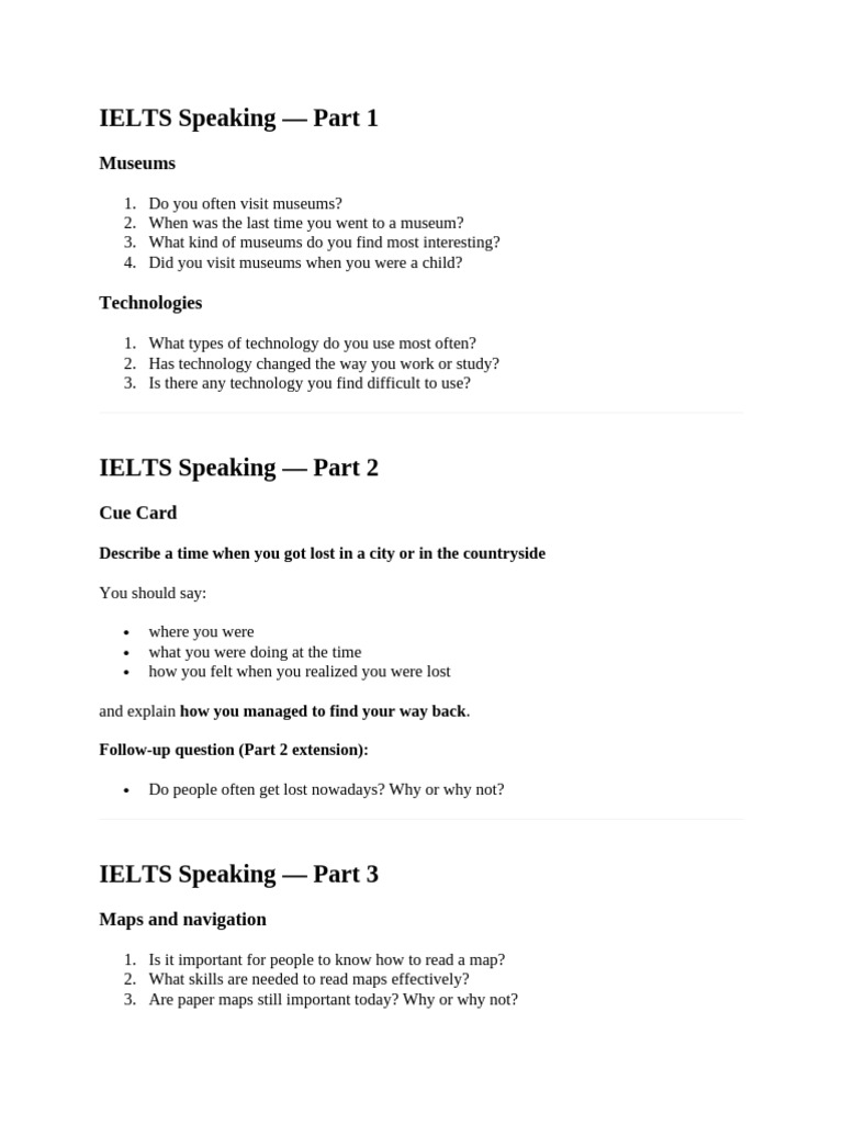 Speaking Prep 15 | PDF