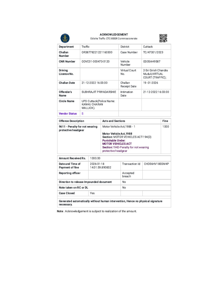 Virtual Courts - Home | PDF | Land Transport | Road Transport