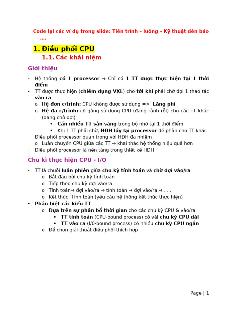 Os C2 Cpu | PDF