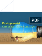Environmental: Costs of Consumerism