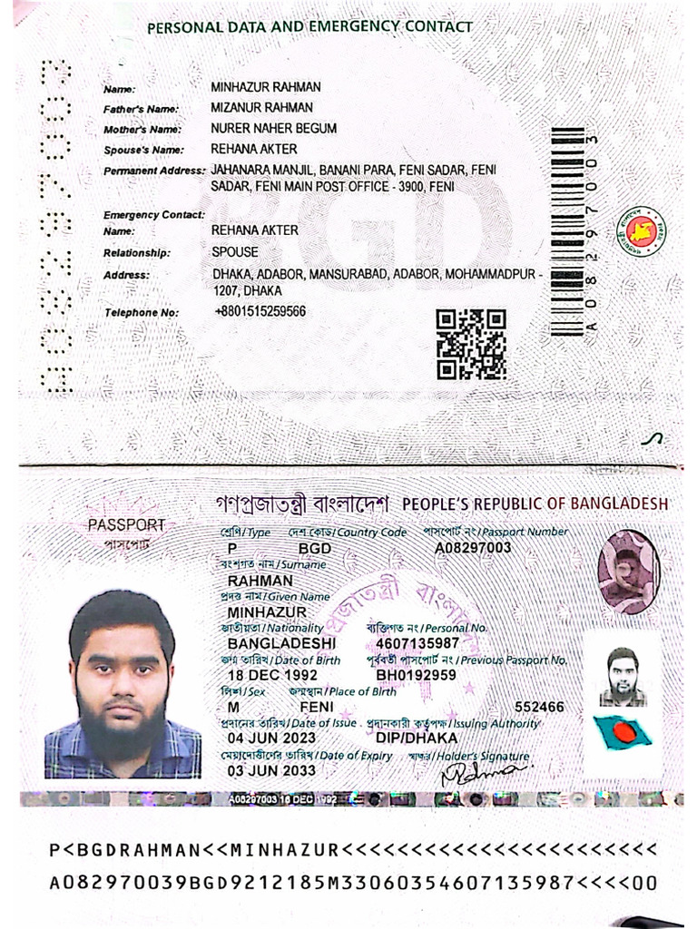 Passport Scanned | PDF