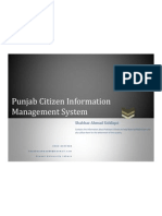 Shahbaz (Punjab Citizen Information Management System)