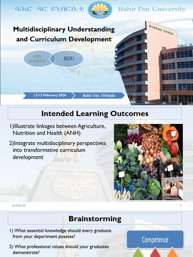 1 Multidisciplinary Understanding & Curriculum Development | PDF ...