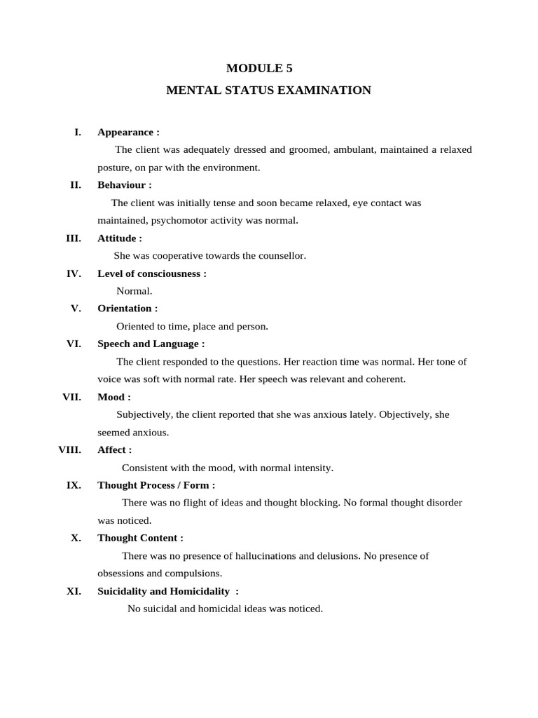 Module 5 Mse | PDF | Memory | Anxiety