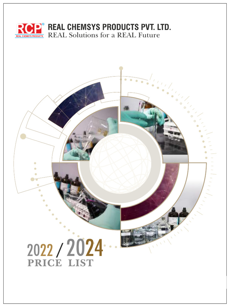 RCP Catalogue | PDF | High Performance Liquid Chromatography | Solvent