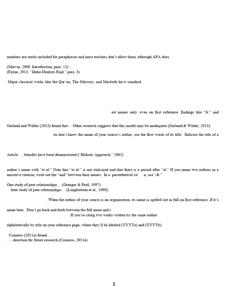 Referencing | PDF | Citation | Digital Object Identifier