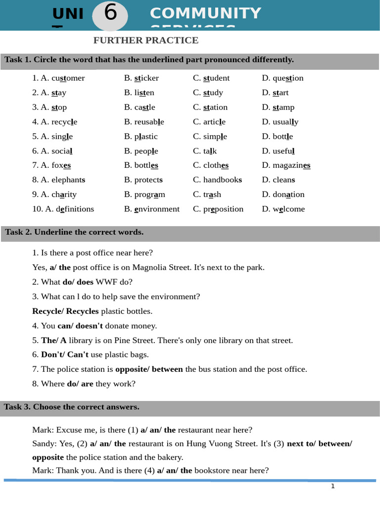 Grade 6 - U6 - Further Practice | PDF | Trees