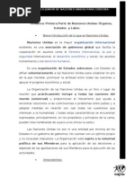 Órganos, tratados y labor.