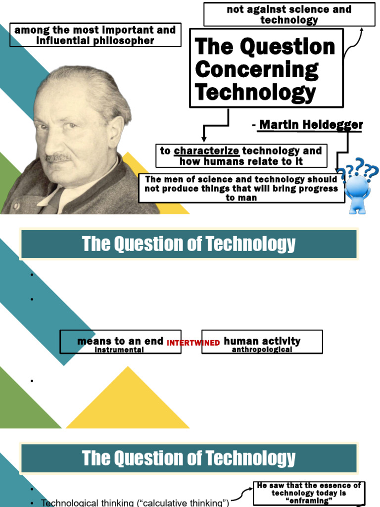 The Question Concerning Technology 1 | PDF | Metaphysics