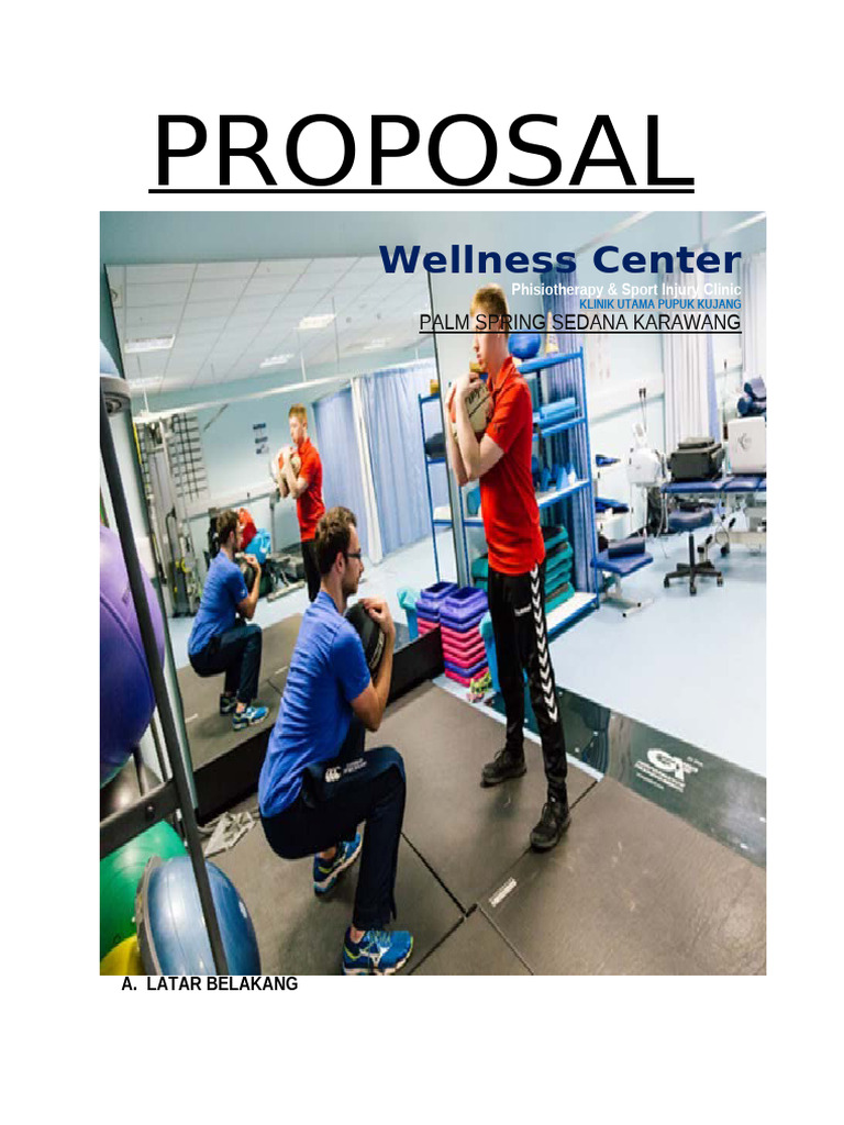PROPOSAL Wellness Center | PDF