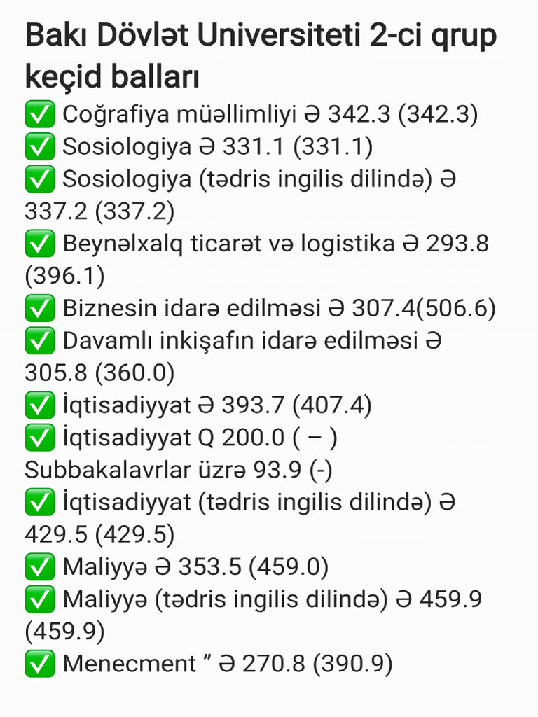 2-Ci Qrup Ballar 2025 | PDF