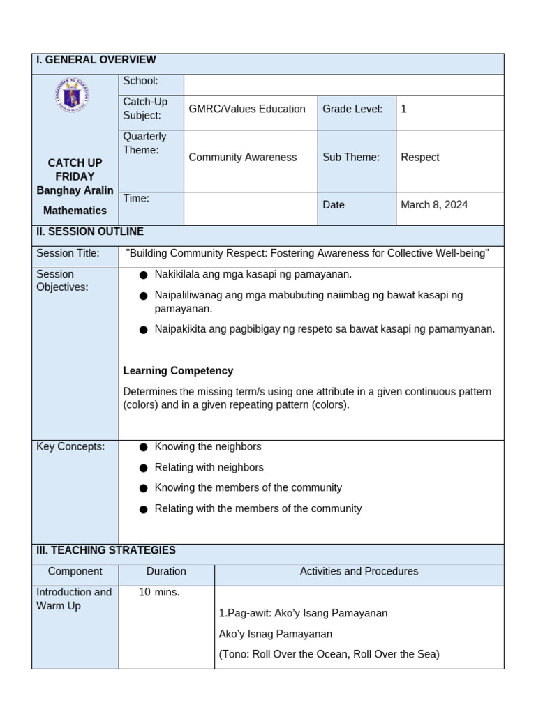 GMRC March 8 | PDF