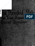 Rudolf Steiner - The Threefold State