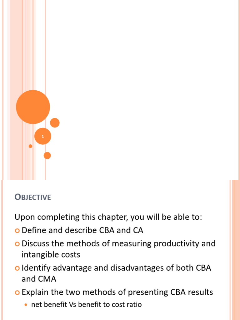 Chapter 5 Cost Benefit Analysis 2732023 | PDF | Cost–Benefit Analysis ...