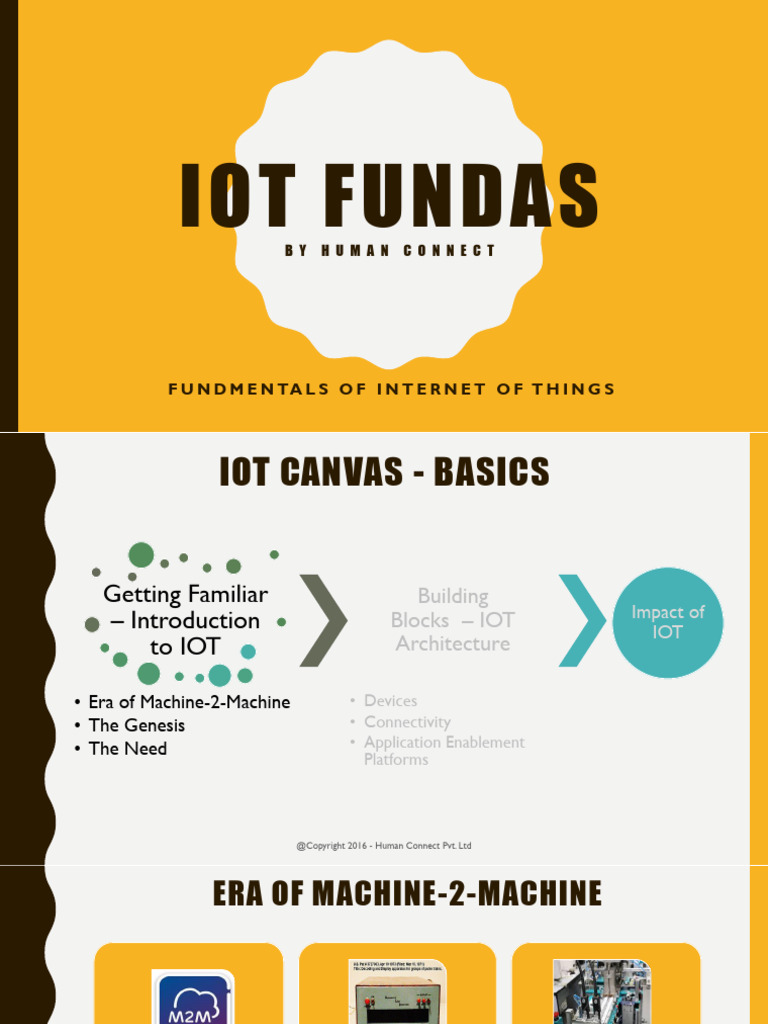 IOT Basics by Human Connect | PDF | Internet Of Things | Computer ...
