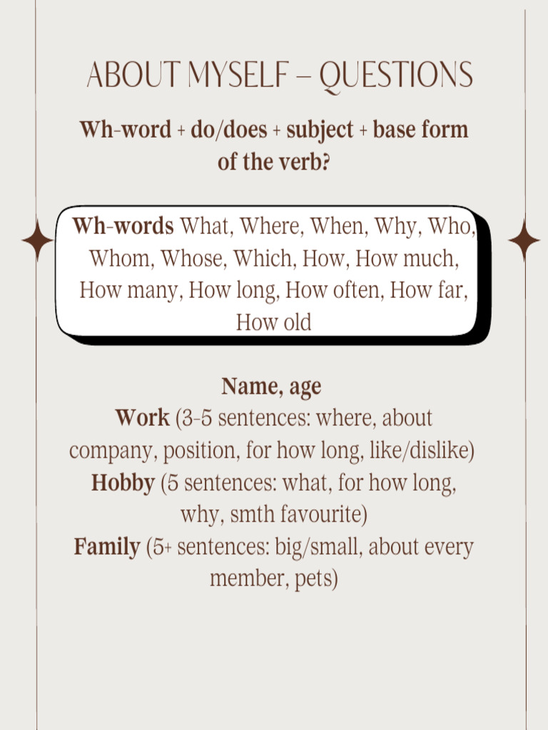 Myself | PDF