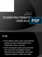 Kosmetika Pemutih Dari Alam