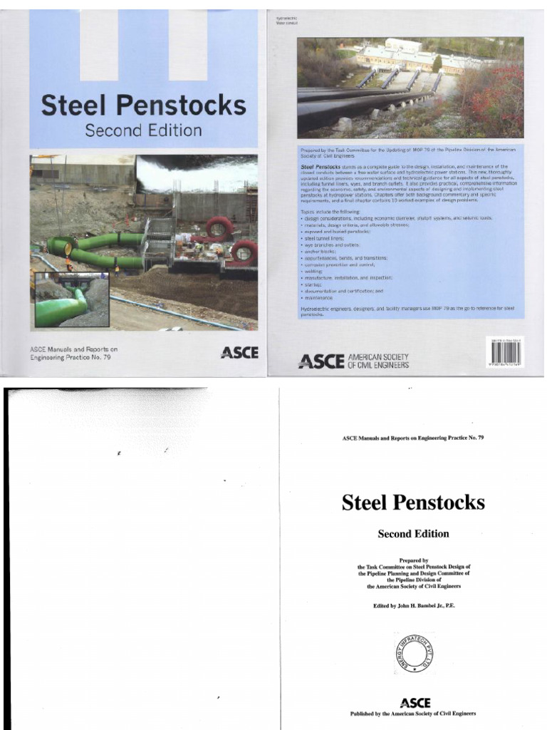 Steel Penstock ASCE Manual 79 | PDF