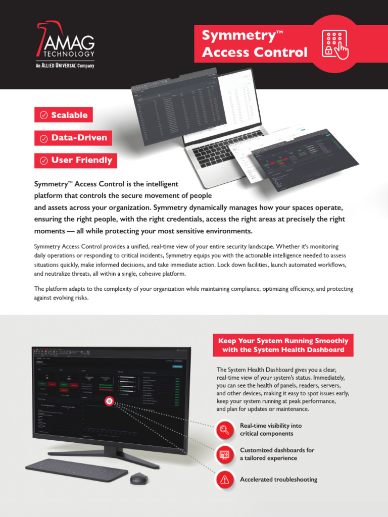 AMAG-SymmetryAccessControl Brochure July2025 | PDF | Access Control ...