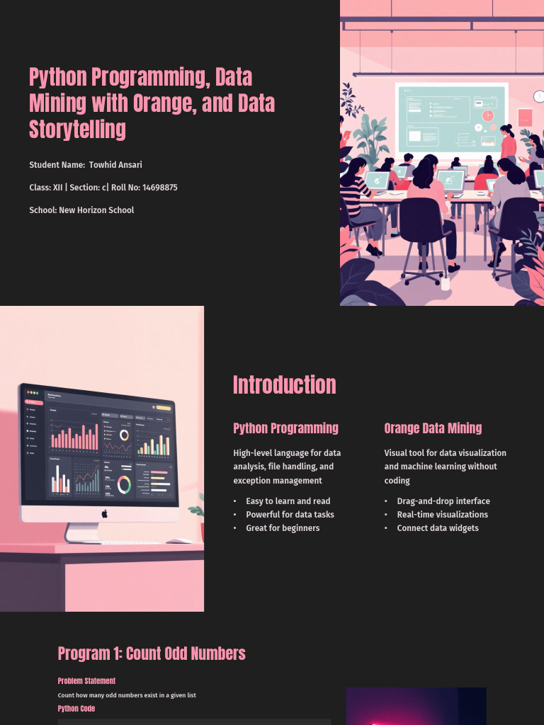Towhidd Practile File | PDF | Python (Programming Language) | Control Flow
