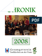 Gesangsverein Taufkirchen Chronik 2008
