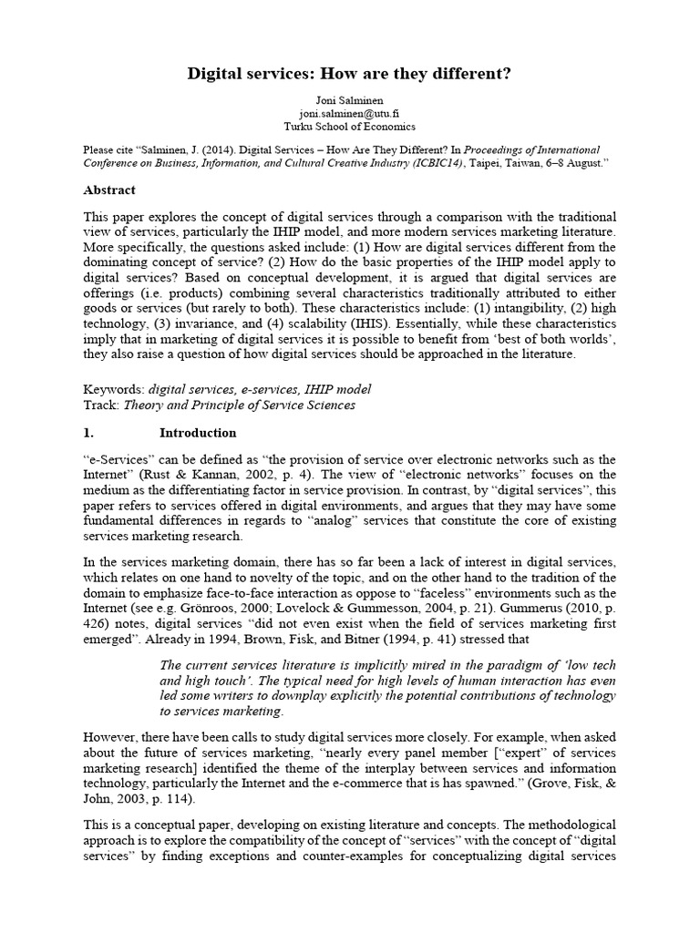 Digital Services Taipei | PDF | Scalability | Perception