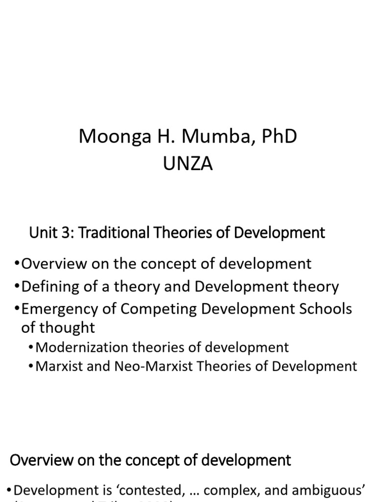 DEV 1150 - Theories of Development 2 | PDF | Marxism | World Systems Theory