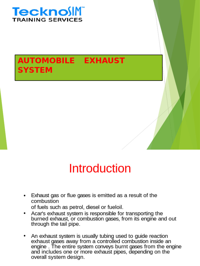 Exhaust System of IC Engine-1 | PDF