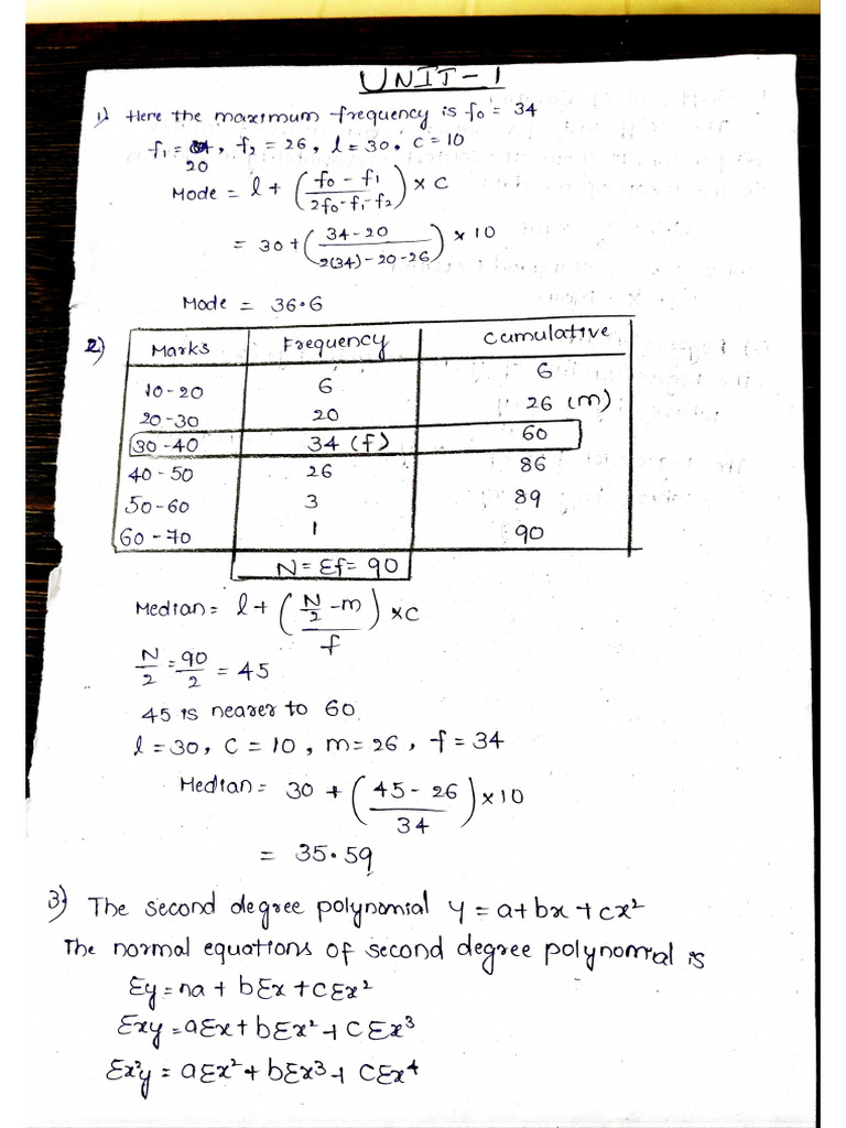 P&S 2 Marks Answers | PDF