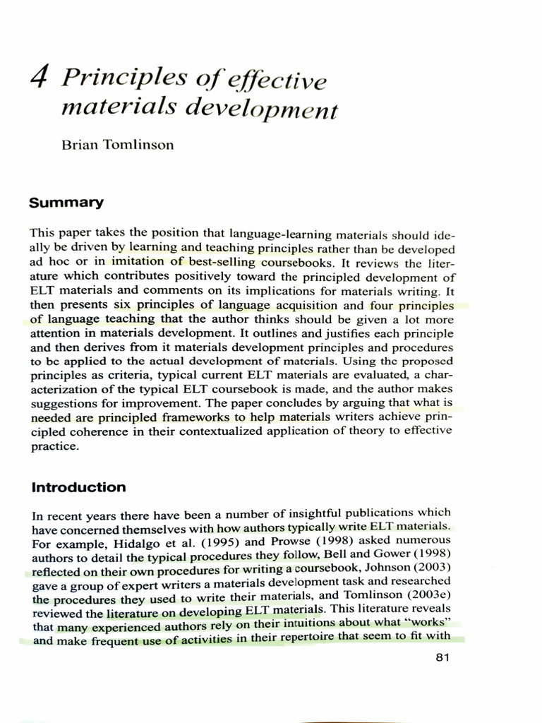 Tomlinson2010-Principles of Effective Materials Development in ...